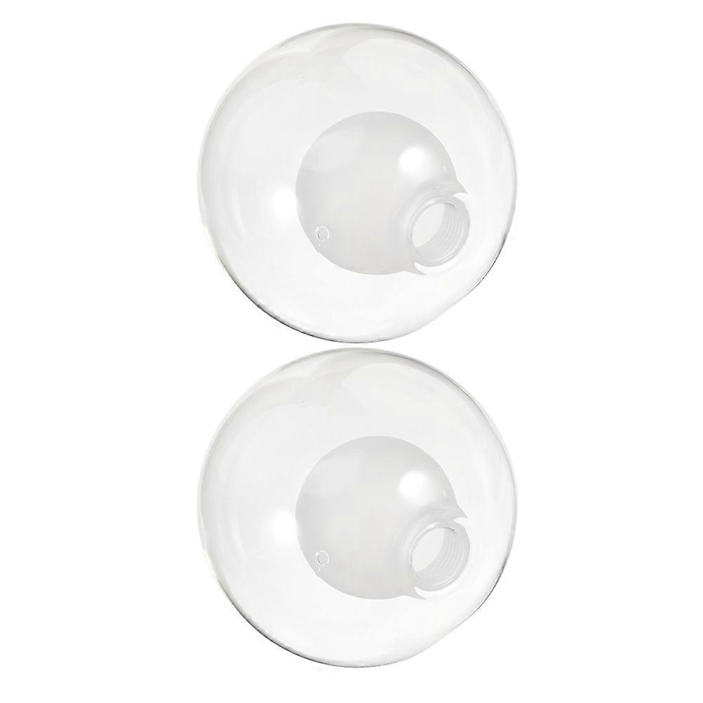 Glass Globe Lampshade Replacement for Vanity Wall Sconces 6Pcs