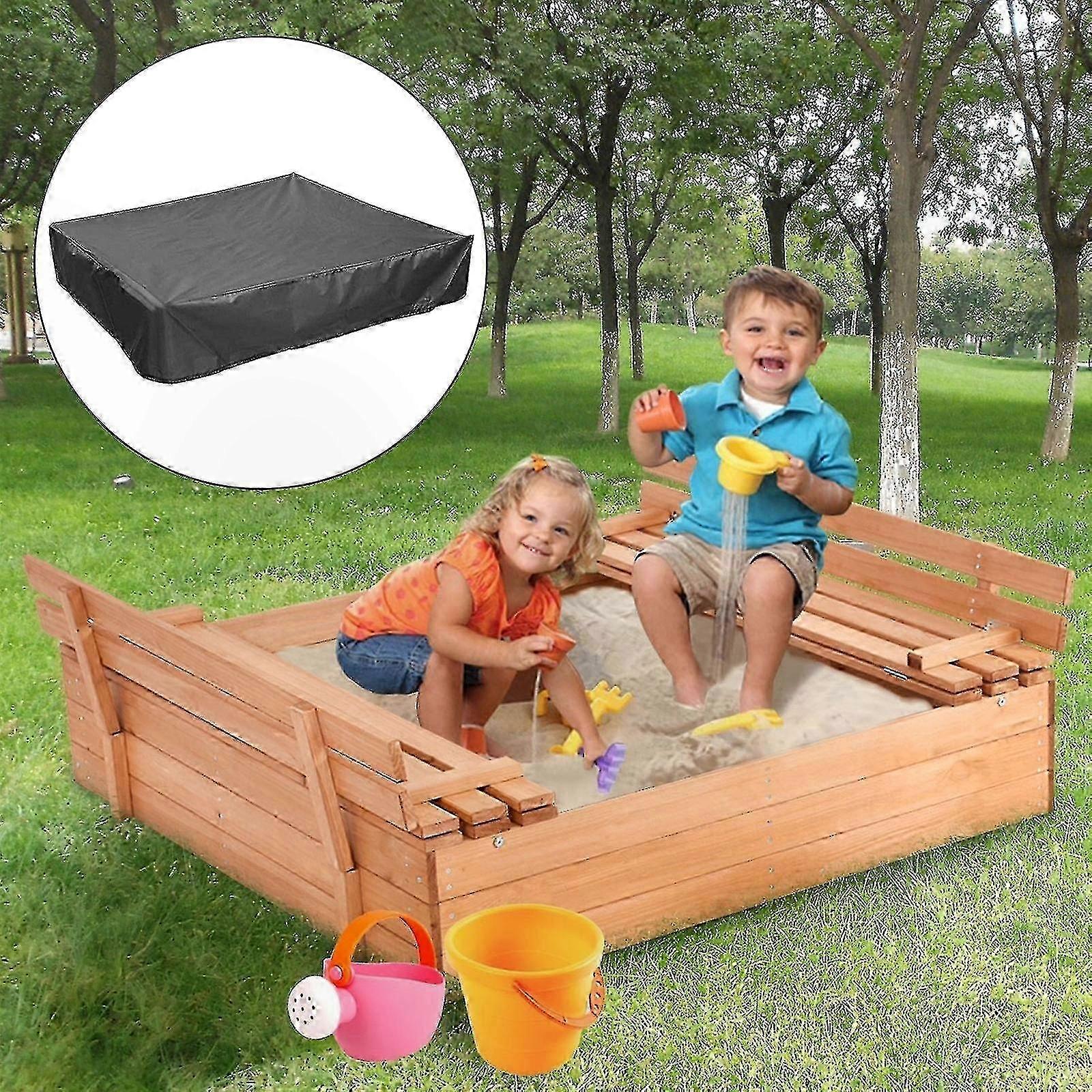 Durable Sandbox Cover - Protects Play Area from Dust and Rain, Keeps Toys Clean and Dry