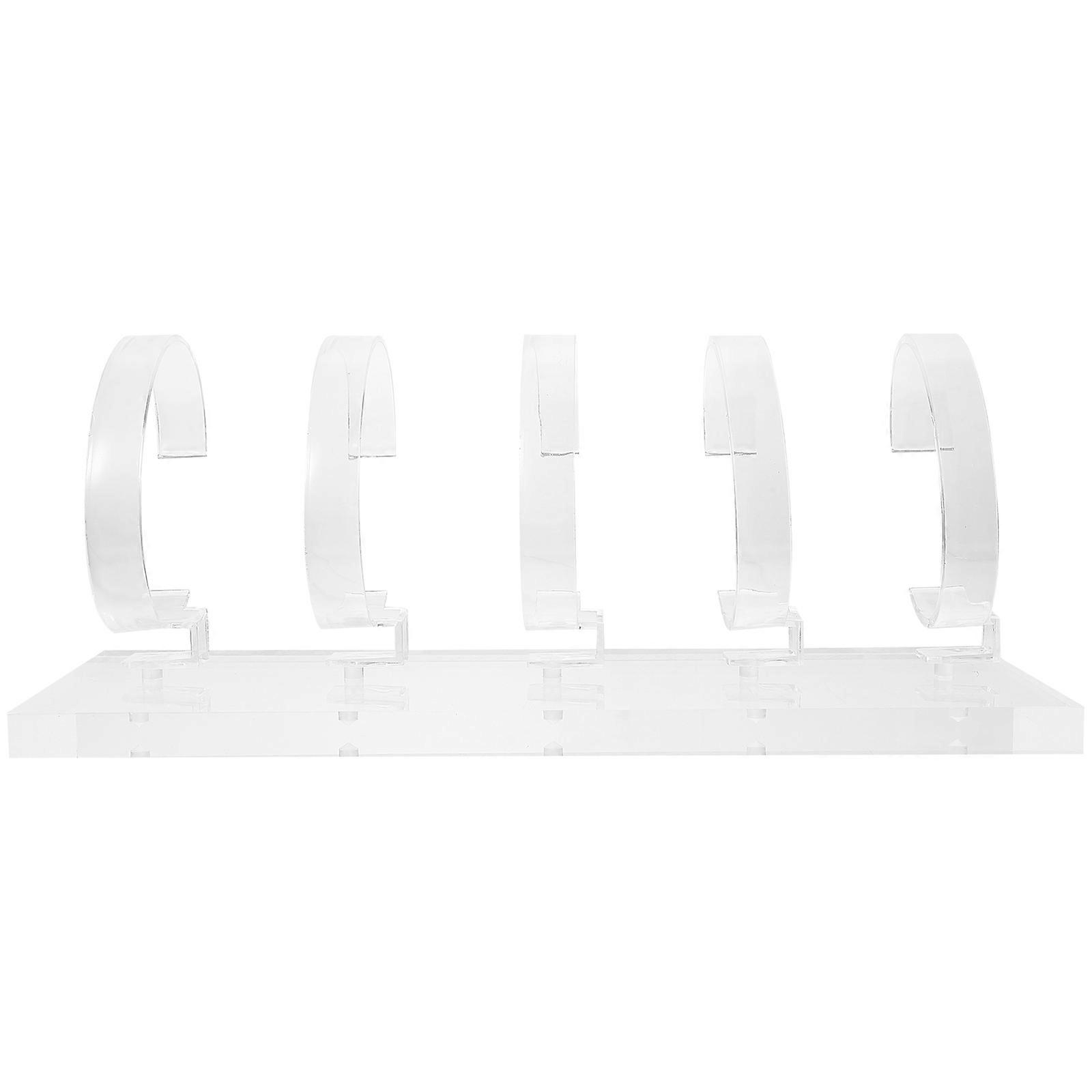 Transparent Watch Display Stand for 3Pcs Classic Acrylic Watches