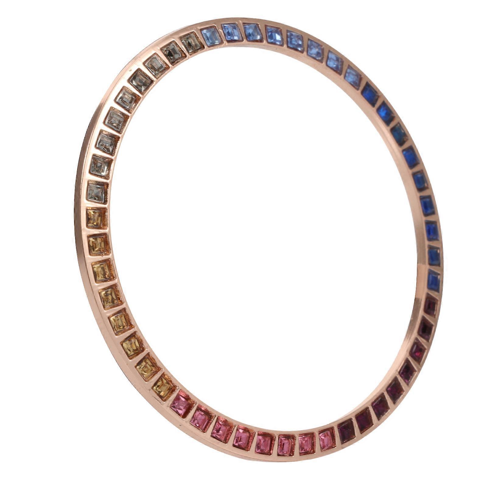 Diamond Inlaid Watch Ring Protective Ring Classic Bezel Cover Accessory