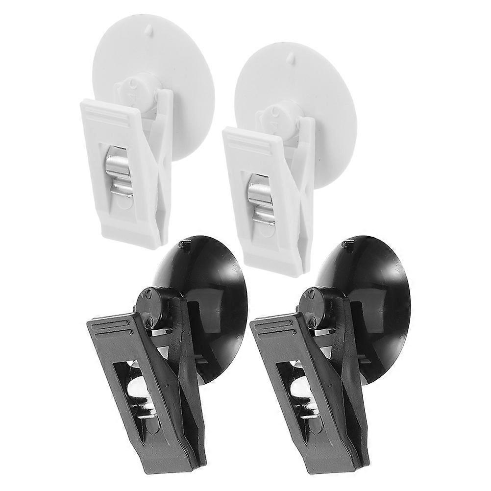 Car Accessories Suction Cup Clips for Windshield Tickets 6Pairs Multicolor