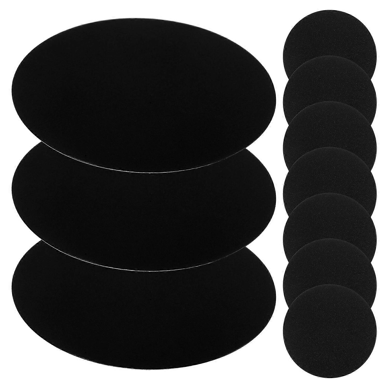 40 Pcs Phone Rack Iron Plates With Magnetic Attachment Designed For Drivers Black Metal Plates Ideal For Car Driving