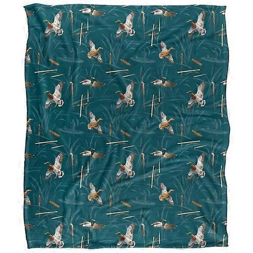 JQ Licensing Bs-Jp Silky Ducks Hunting Supersoft Blanket