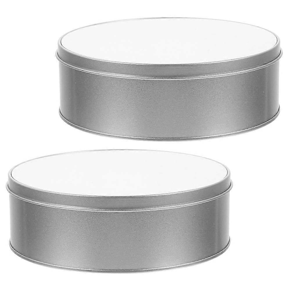 Sublimation Metal Box for Storage 4Sets Multi-Function Silver Iron Gift Box