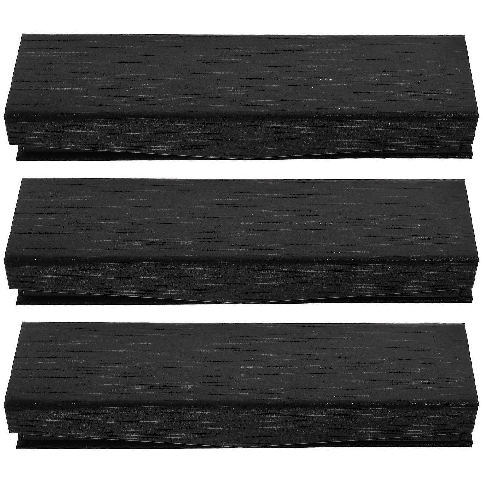 Pen Case Delicate Pen Case for Gift 9Pcs Black Cloth and PP Material