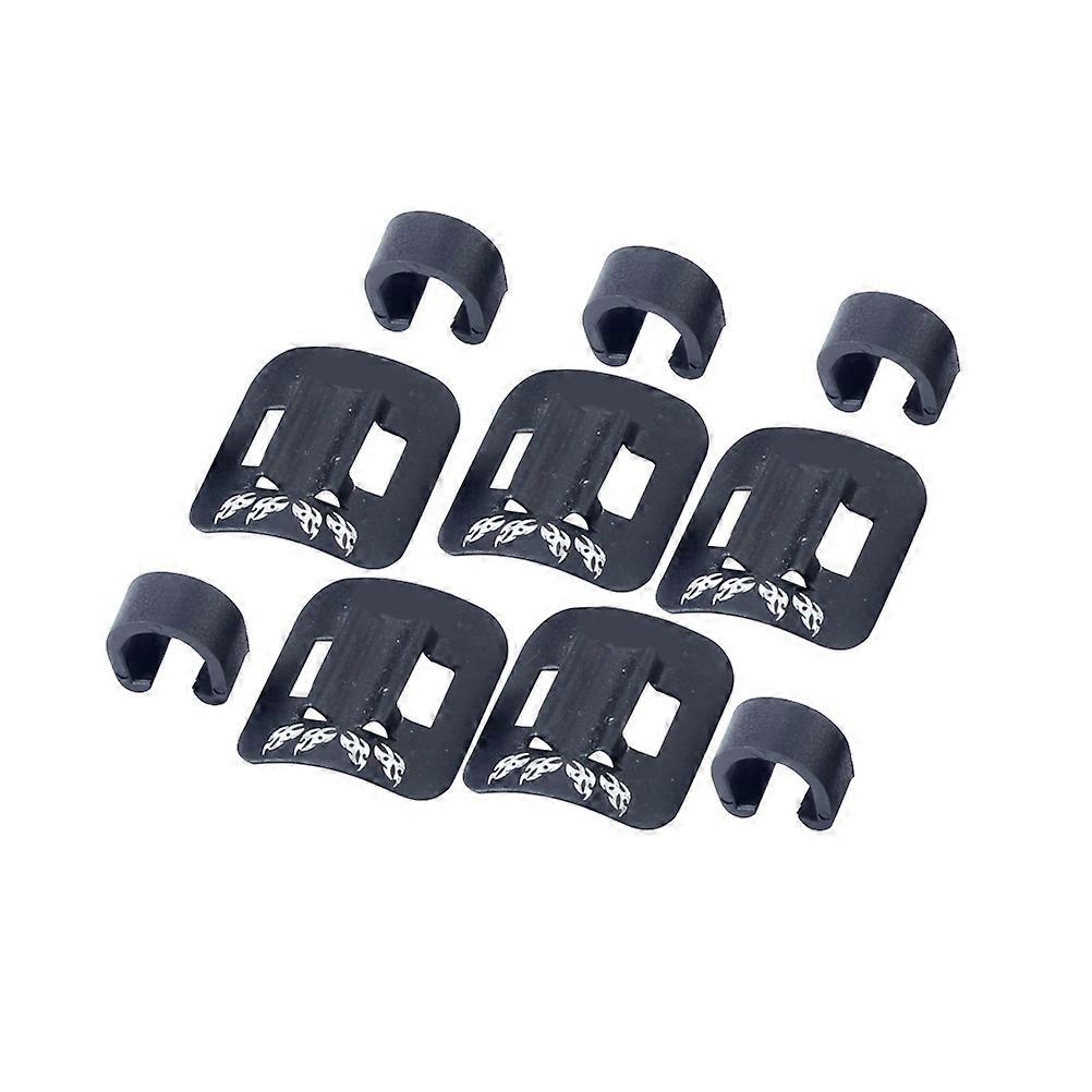 Wire Tube Seat Bicycle Wire Seat for Brake Line Fixing 5Pcs Kit