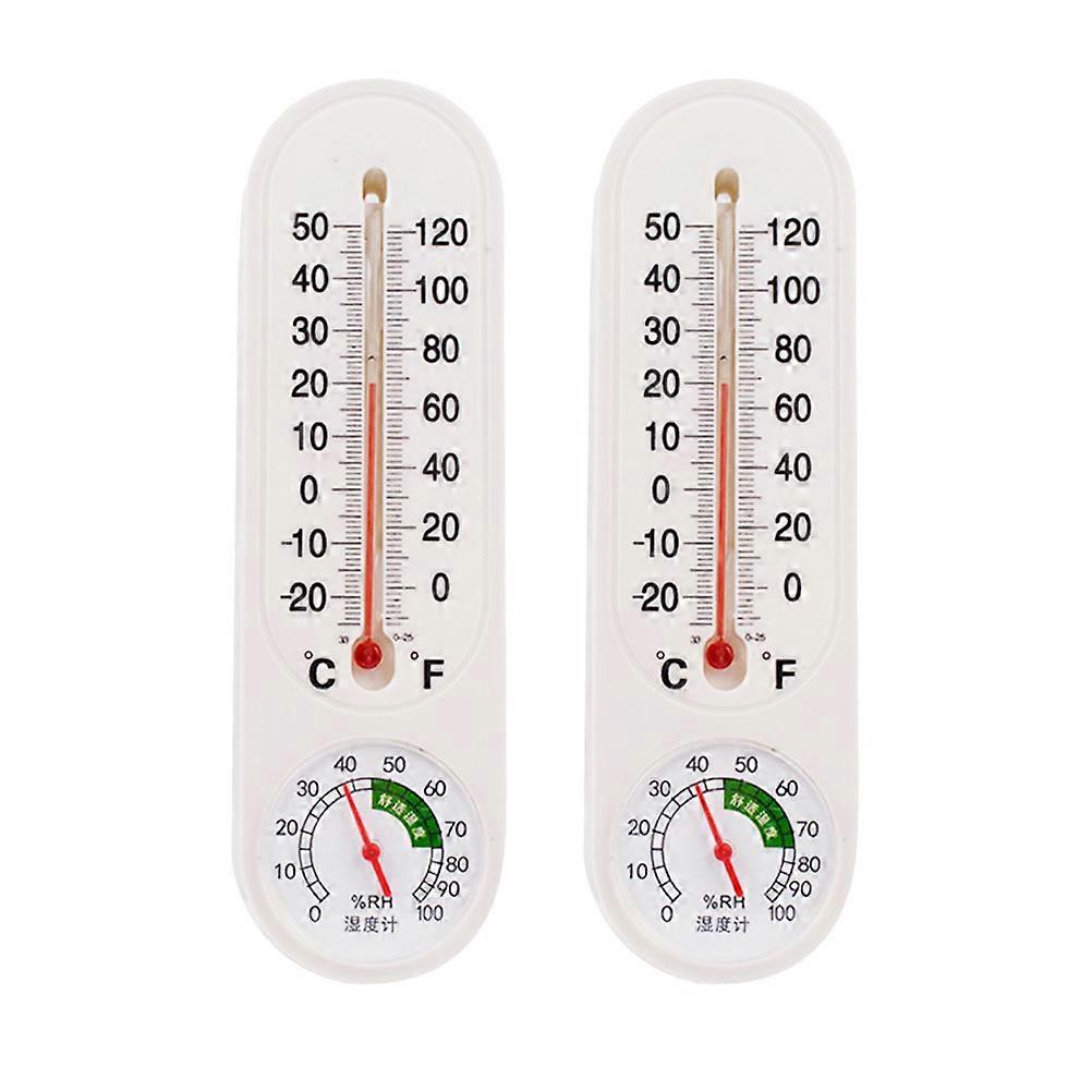 Humidity Temperature Meter Long Strip for Measuring Temperature 2Pcs