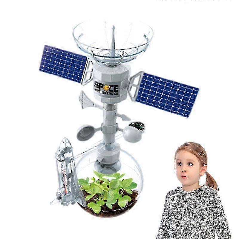 Kids Weather Station Weather Science Lab Educational Kit Weather Lab Stem Science Toys Complete Water Cycle Simulation Learning