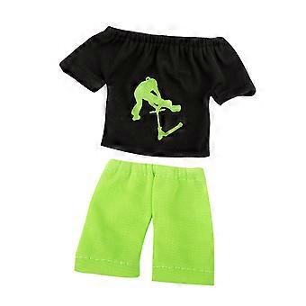 Fingerboard Accessories For Kids Finger Scooter Skateboard Pants Gift Set Fun Activities Finger Scooter Pants