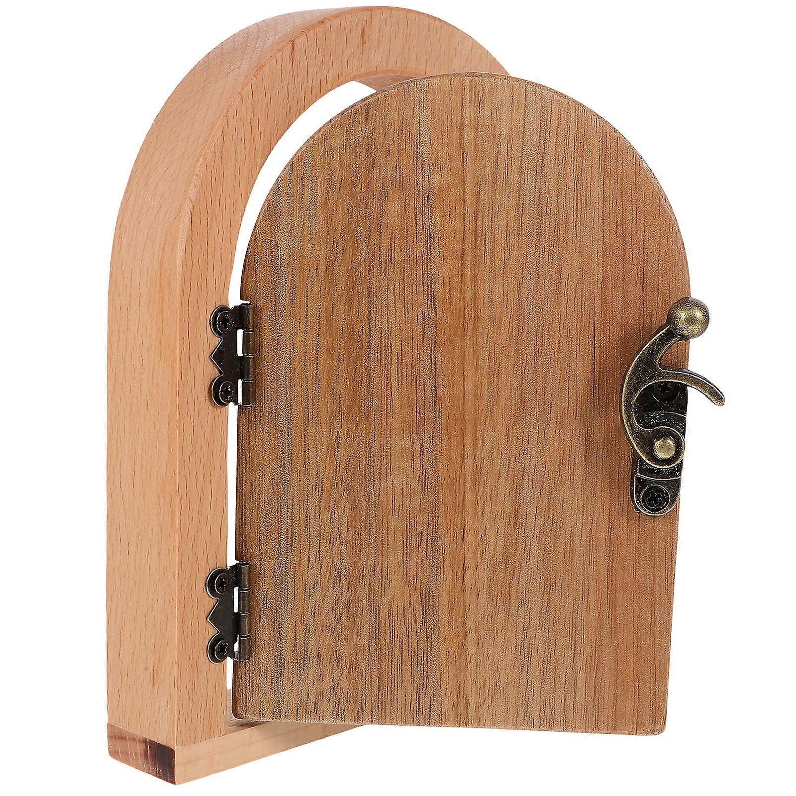 Living Room Wall Decor Wooden Socket Protector 3Pcs Set