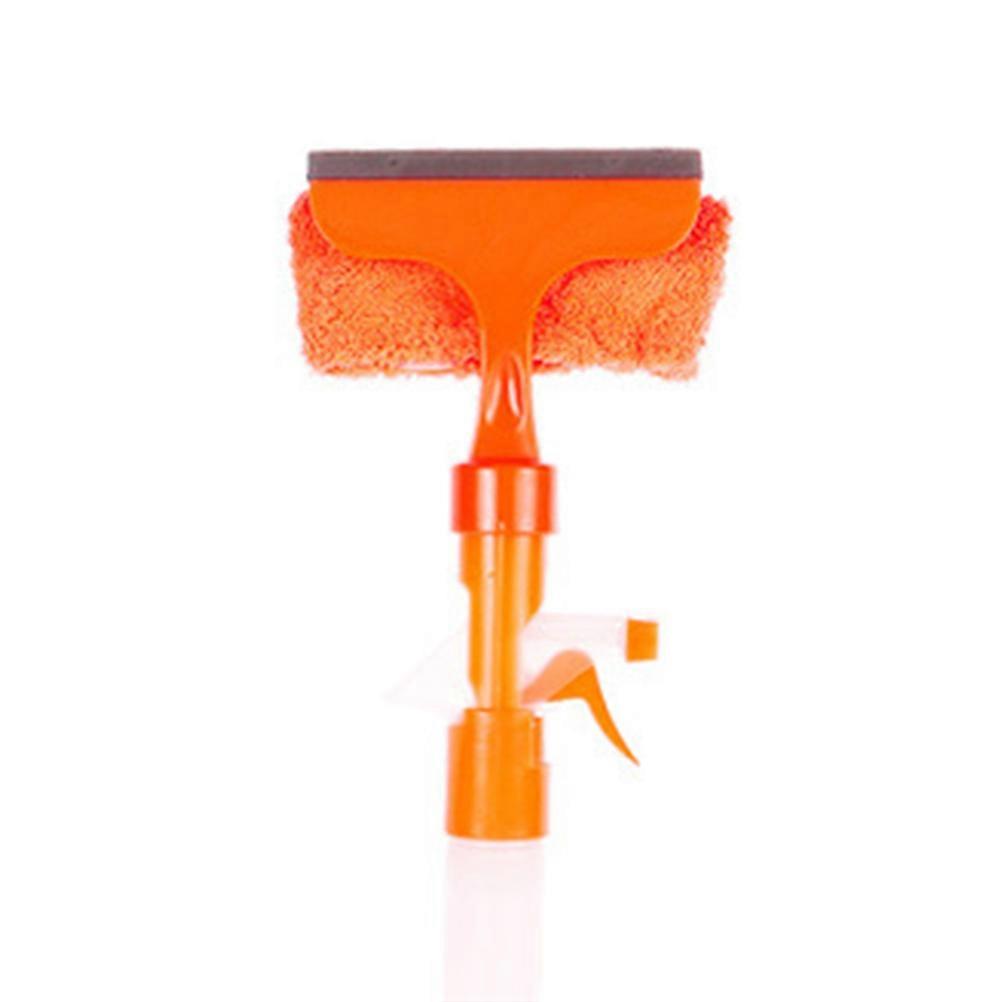 Window Cleaning Wiper For Tile Mirror Cleaning Tool With Orange Color 1Set