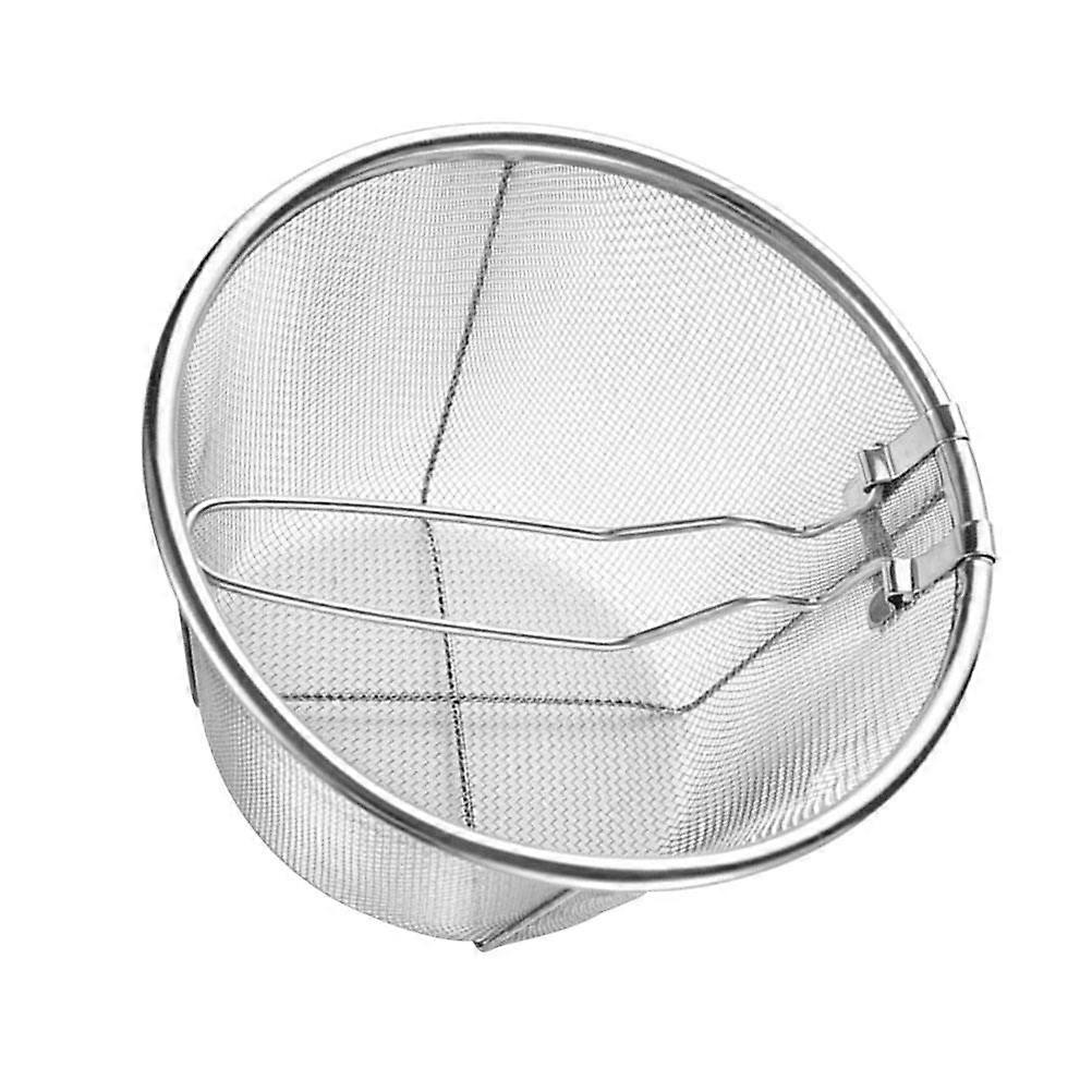 Reusable Folding Fry Basket Stainless Fry Container for Home