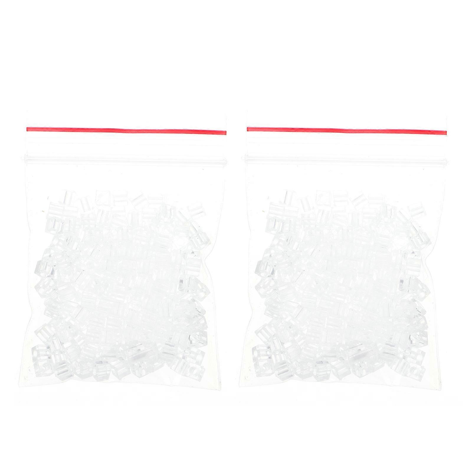 Mini Ice Cube Models Miniature Toy Models with 3Pcs 2 Bags for Decoration