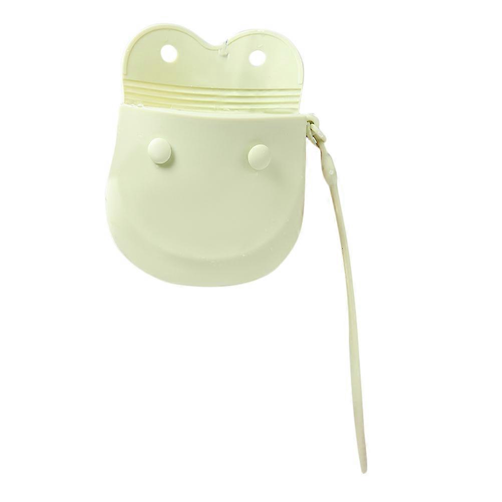 Portable Silicone Retainer Holder for Storage Use Green Denture Case 3Pcs