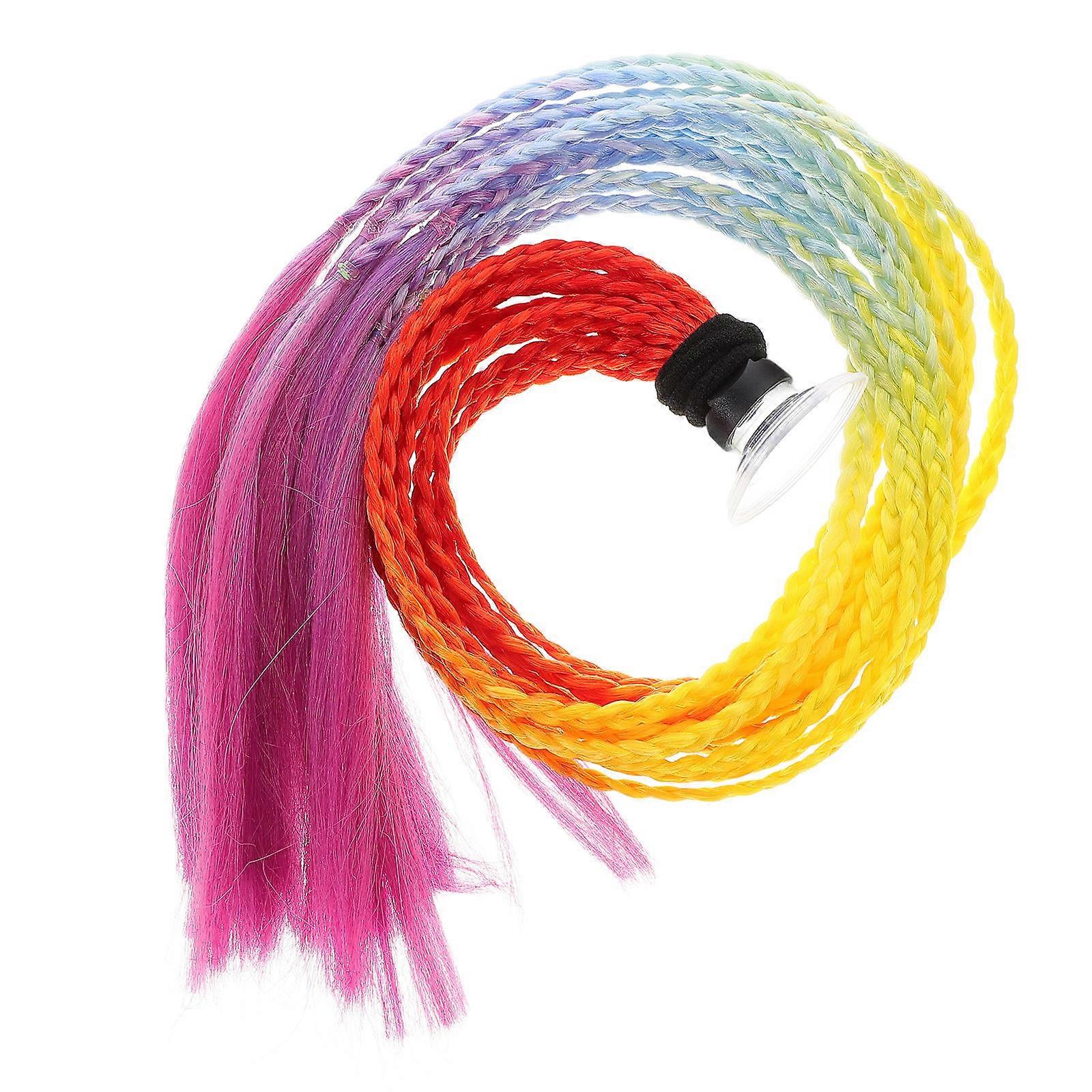 Multi Colored Braid Ornament For Women Motorcycle Accessories 1Pcs