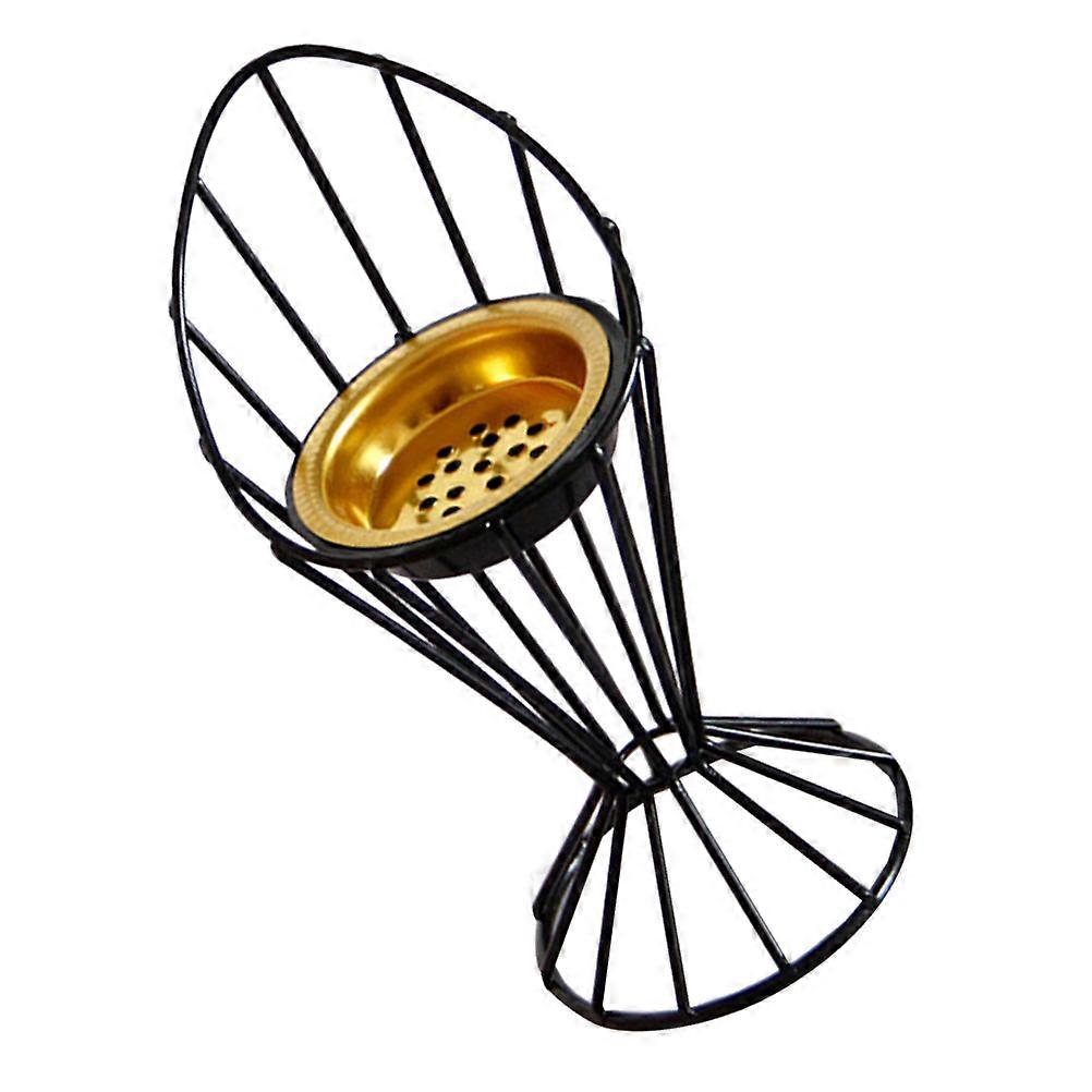 Decorative Incense Burner Iron Censer for Relaxation 4Pcs Set