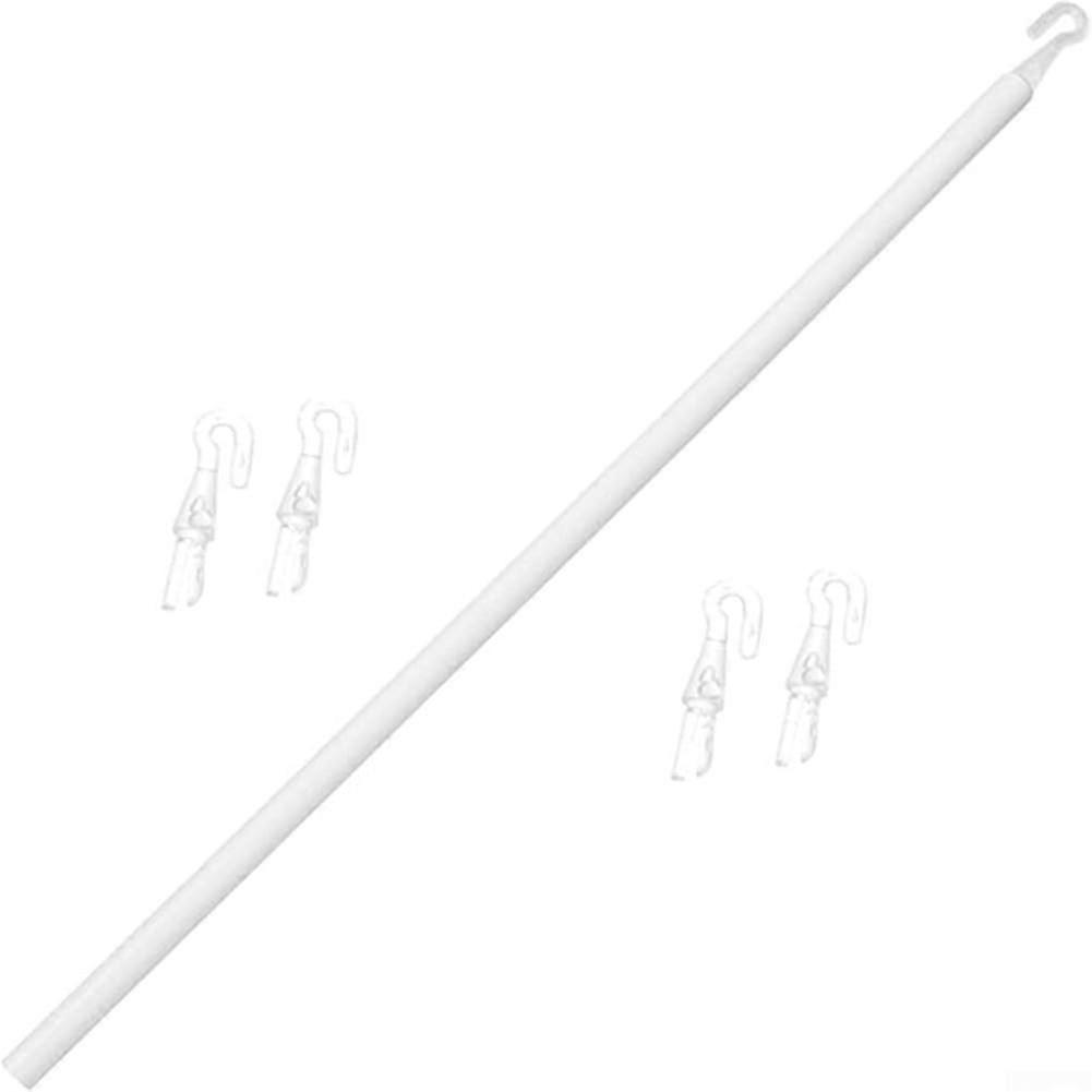 89CM Pull Rod for Blinds, Plastic Construction, MultiStage Locking System, 89 CM Length, Compatible With Most Blinds