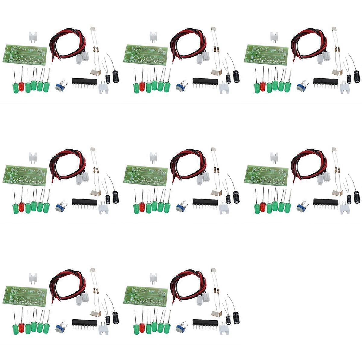 8X KA2284 Audio Level Meter Level Indicating Suit LED Indicator DIY Kit for