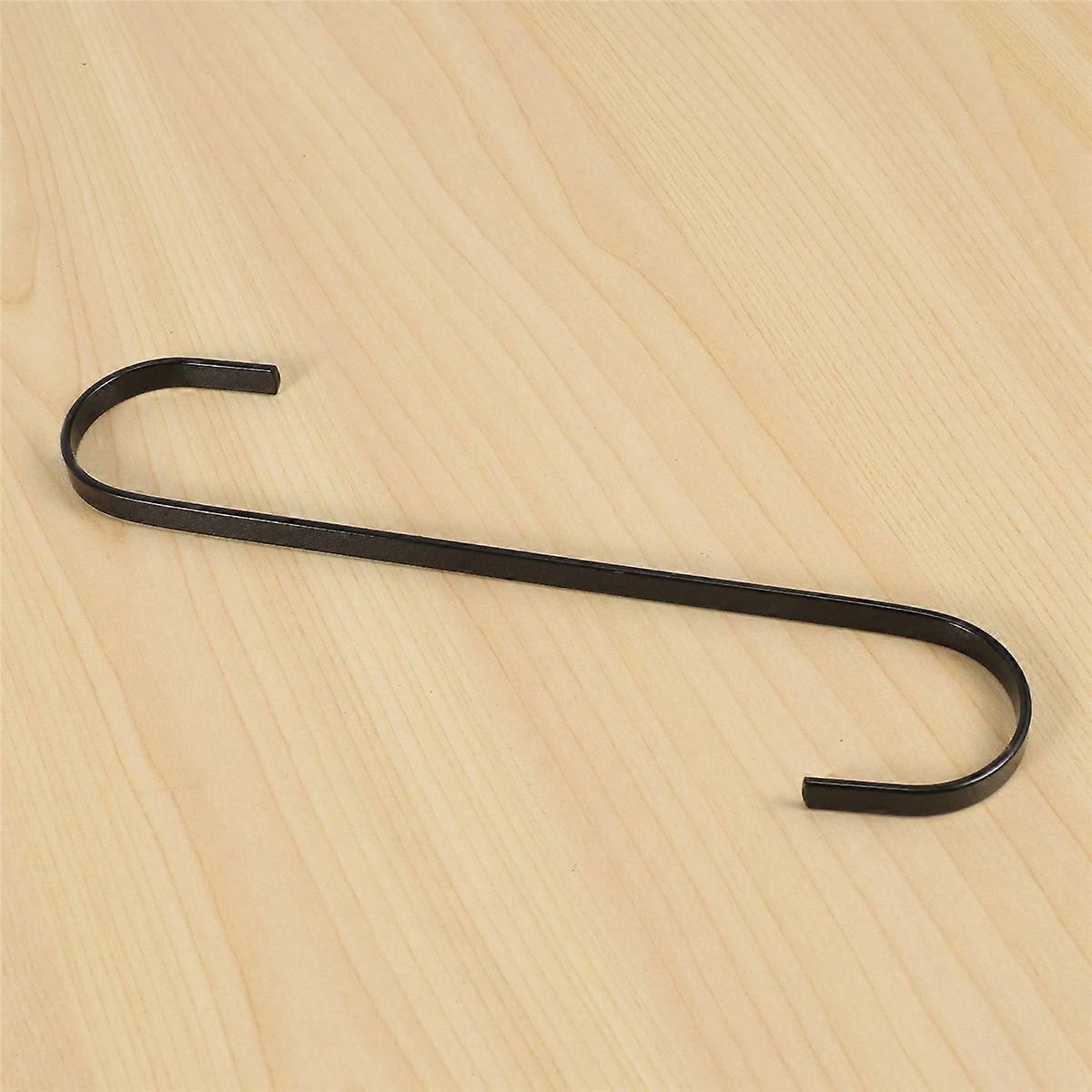 10 Pack 10 Inch Long S Hooks for Hanging Plant,Basket,Tree Branch