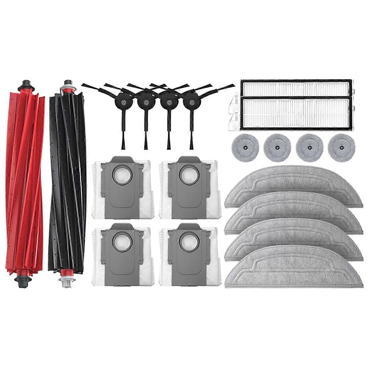 For S8 MaxV Ultra Robot Vacuum Cleaner Main Side Brush Hepa Filter Mop Bag Sweeper Replacement