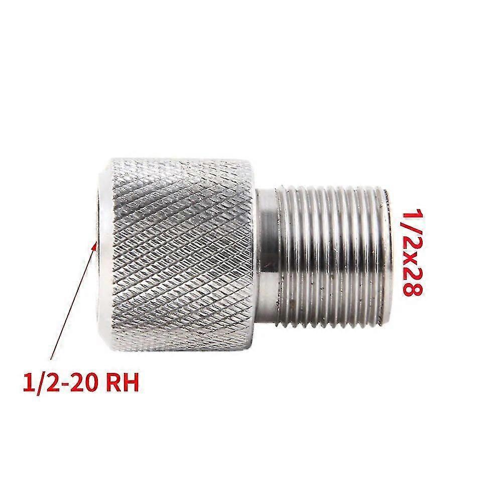 محول خيط الفولاذ المقاوم للصدأ 1 / 2-28 M14x1 M15x1 13.5x1 إلى 1 / 2-28 ~ 16535