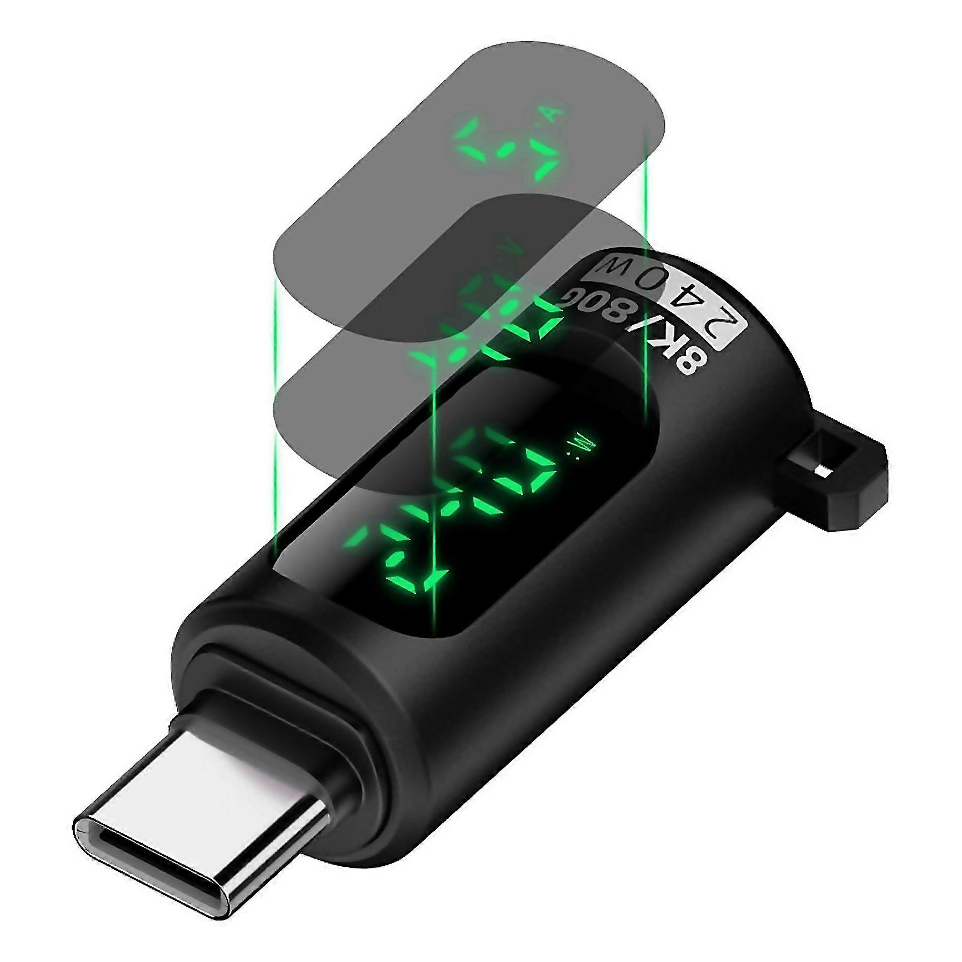 For 240w Typec To Typec Digital Display Adapter With Switch