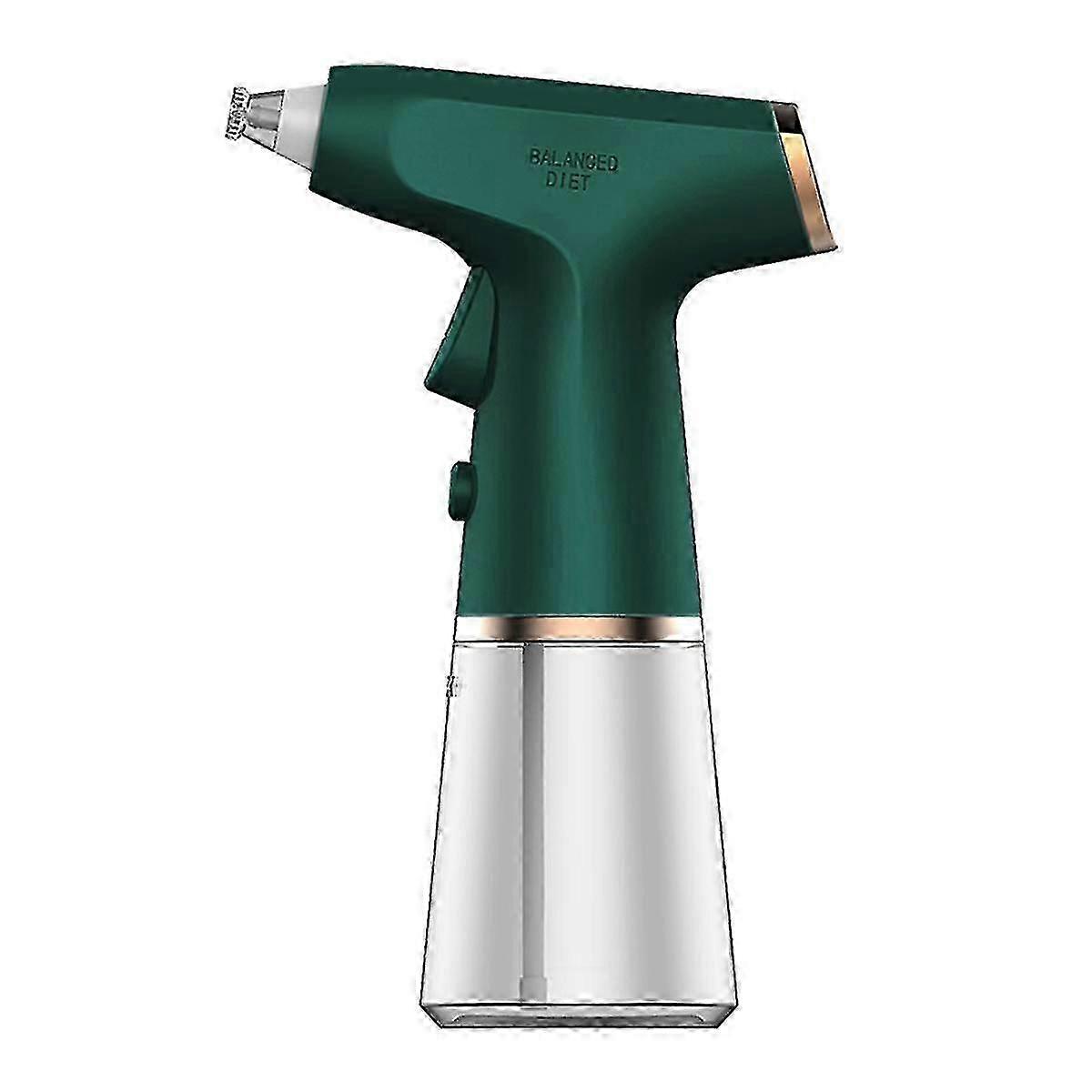 Pulvérisateur d'huile électrique rechargeable, transparent et étanche : vaporisateur d'huile sans fil, édition verte b15