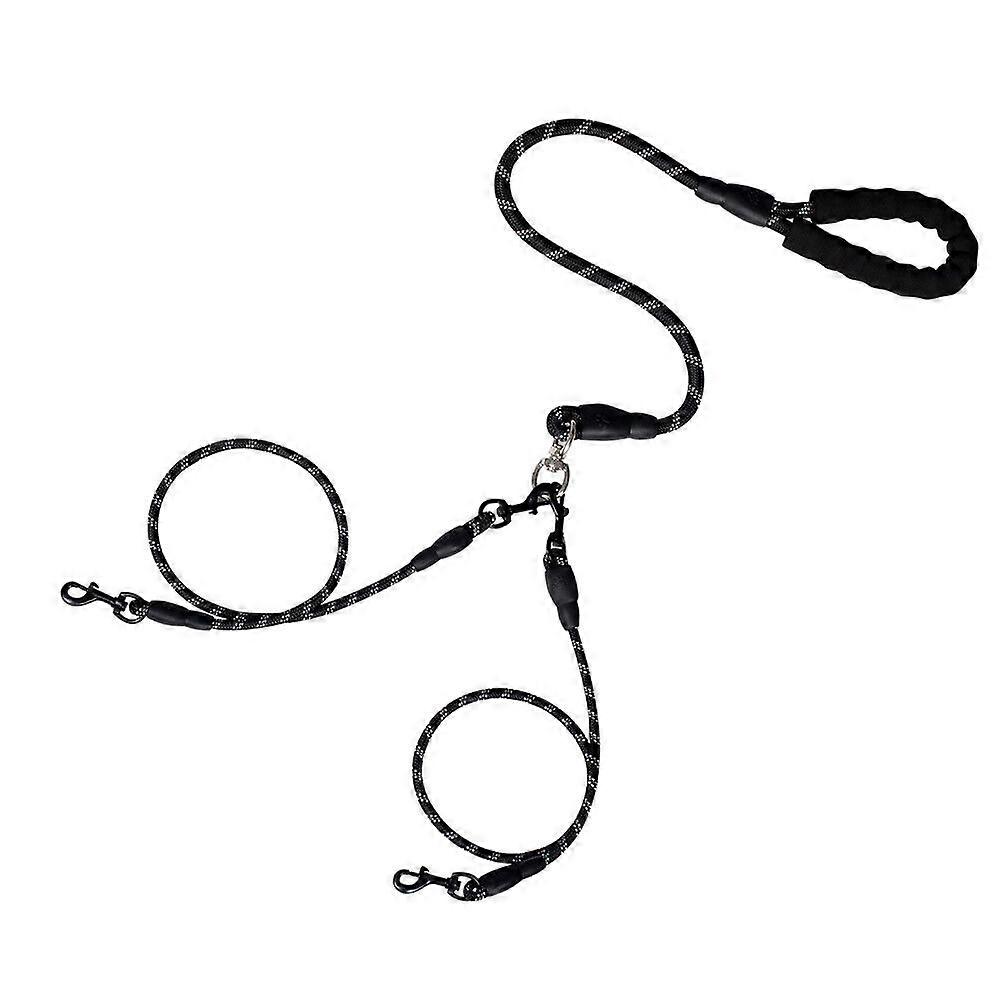 Heavy Duty Double Multiple Dual Coupler 2 Way Nylon Dog Pet Walking Leash Lead.