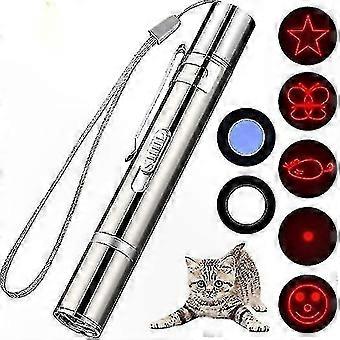 Wiederaufladbarer Laser-Katzenspielzeug-Pointer für Hauskatzen, interaktives Spielen