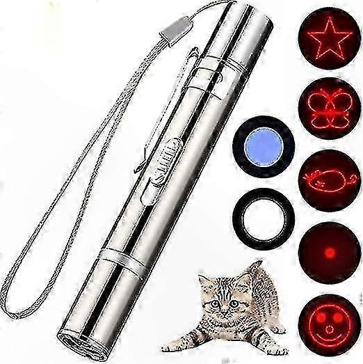 Rechargeable Cat Laser Toy Pointer for Indoor Cats Interactive Play