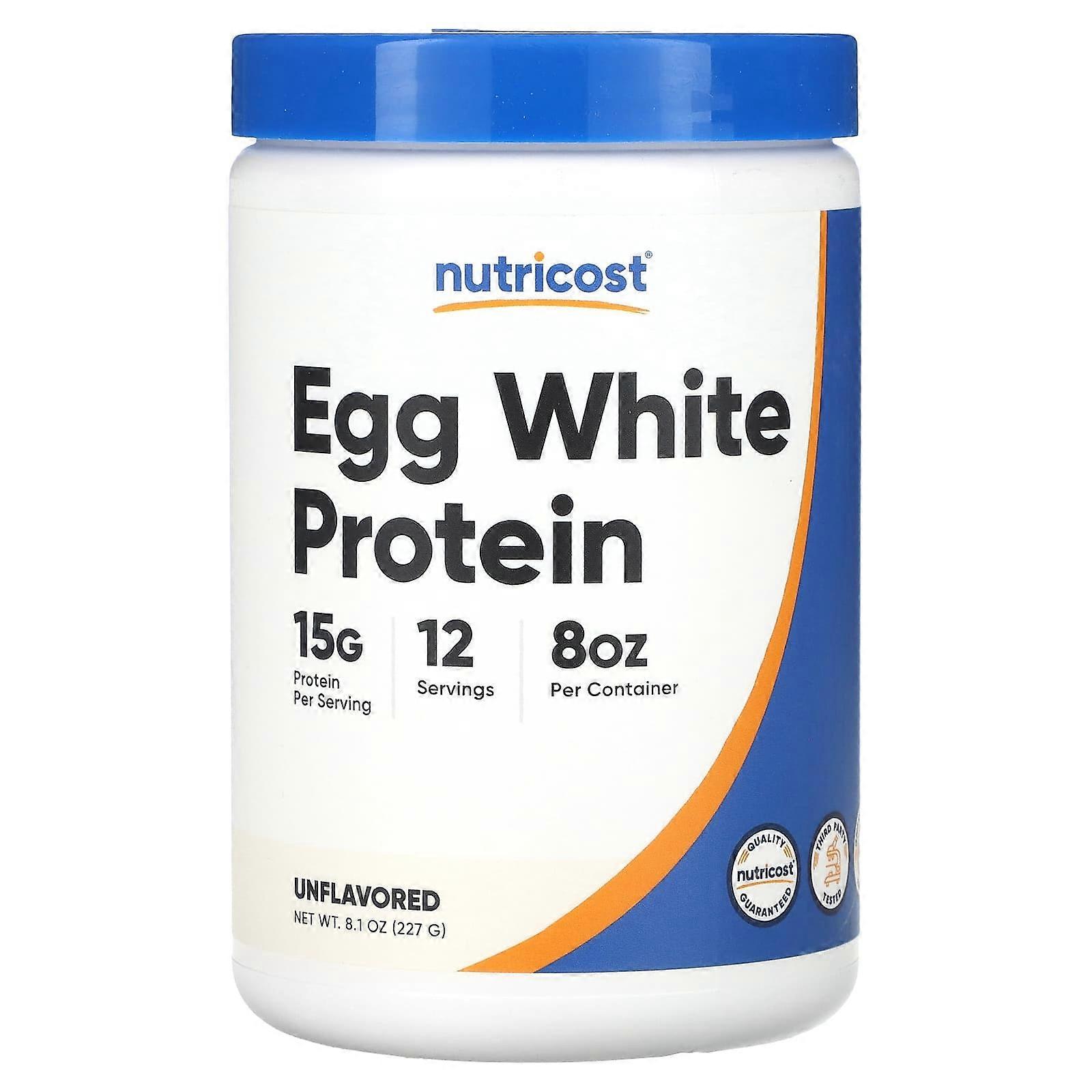Egg White Protein, Unflavored, 8.1 oz (227 g)