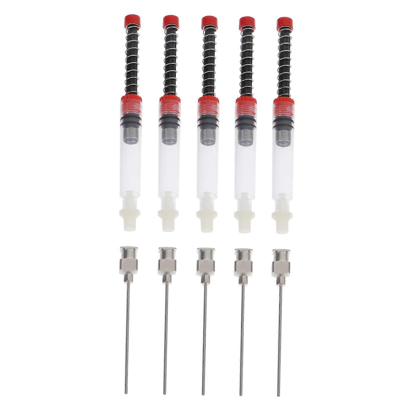 Fountain Pen Ink Absorber Tool 5Piece Set Plastic Ink Fill Assistant Device For Students