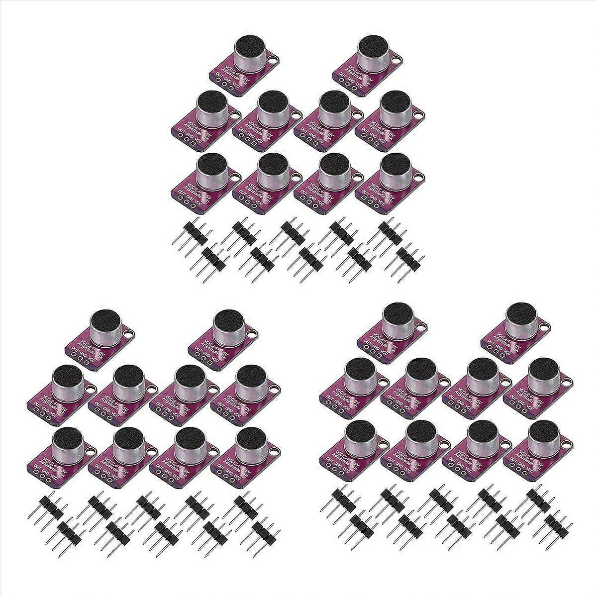 10 PCS Microphone Amplifier MAX4466 Module Board for 