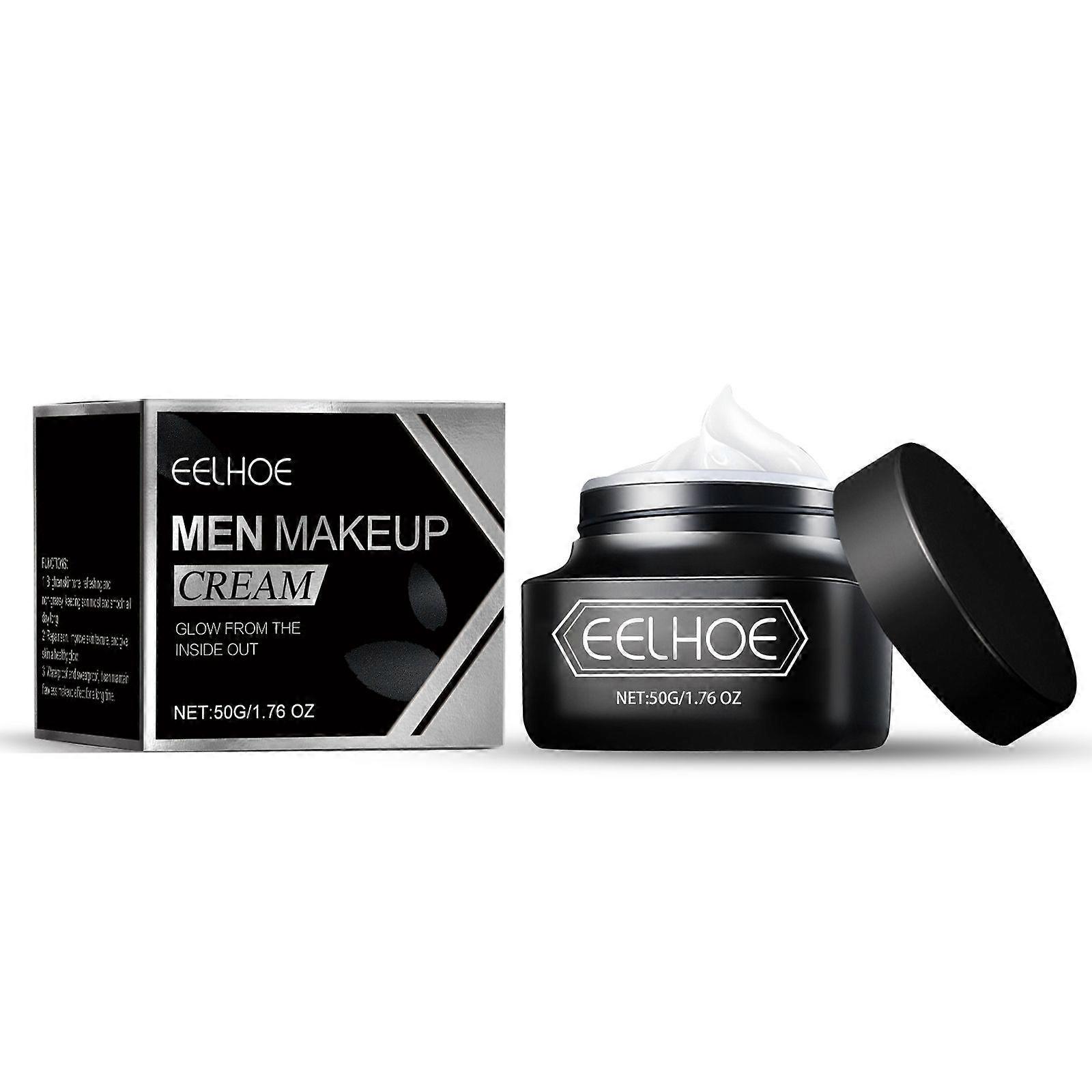 Eelhoe Men's Natural Core Cream Moisturizing, Nourishing And Hydrating Translucent Gloss Concealer Men's Lazy No Makeup Natural Core Cream