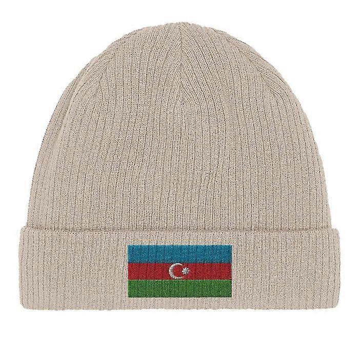 Azerbaijan Flag Bonnet in Beige
