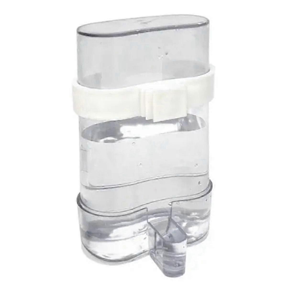 Récipient de stockage suspendu transparent pour canaris et perruches