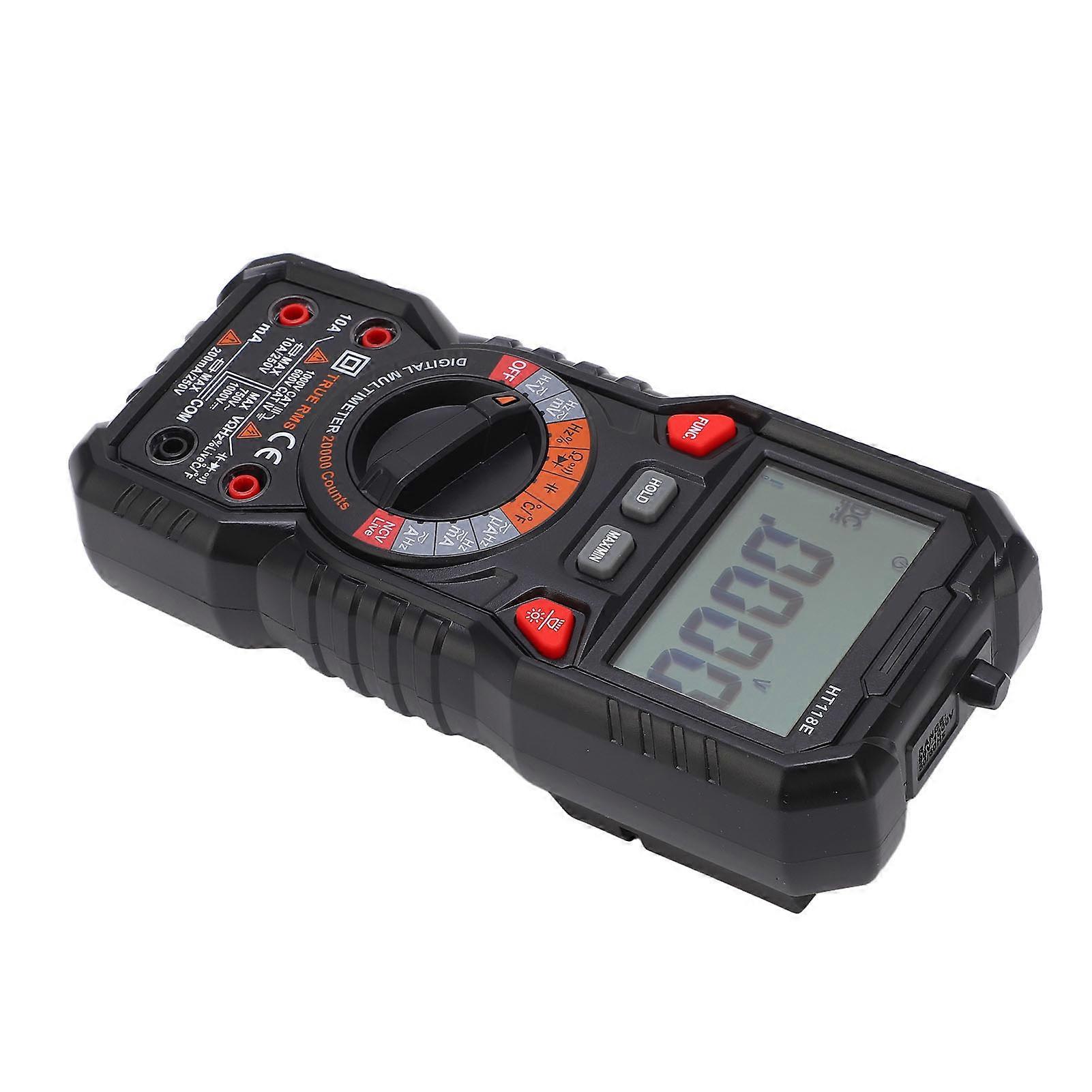 Digital Display Multimeter Voltage Current Resistance Capacitance Frequency Electric Meter Tester 