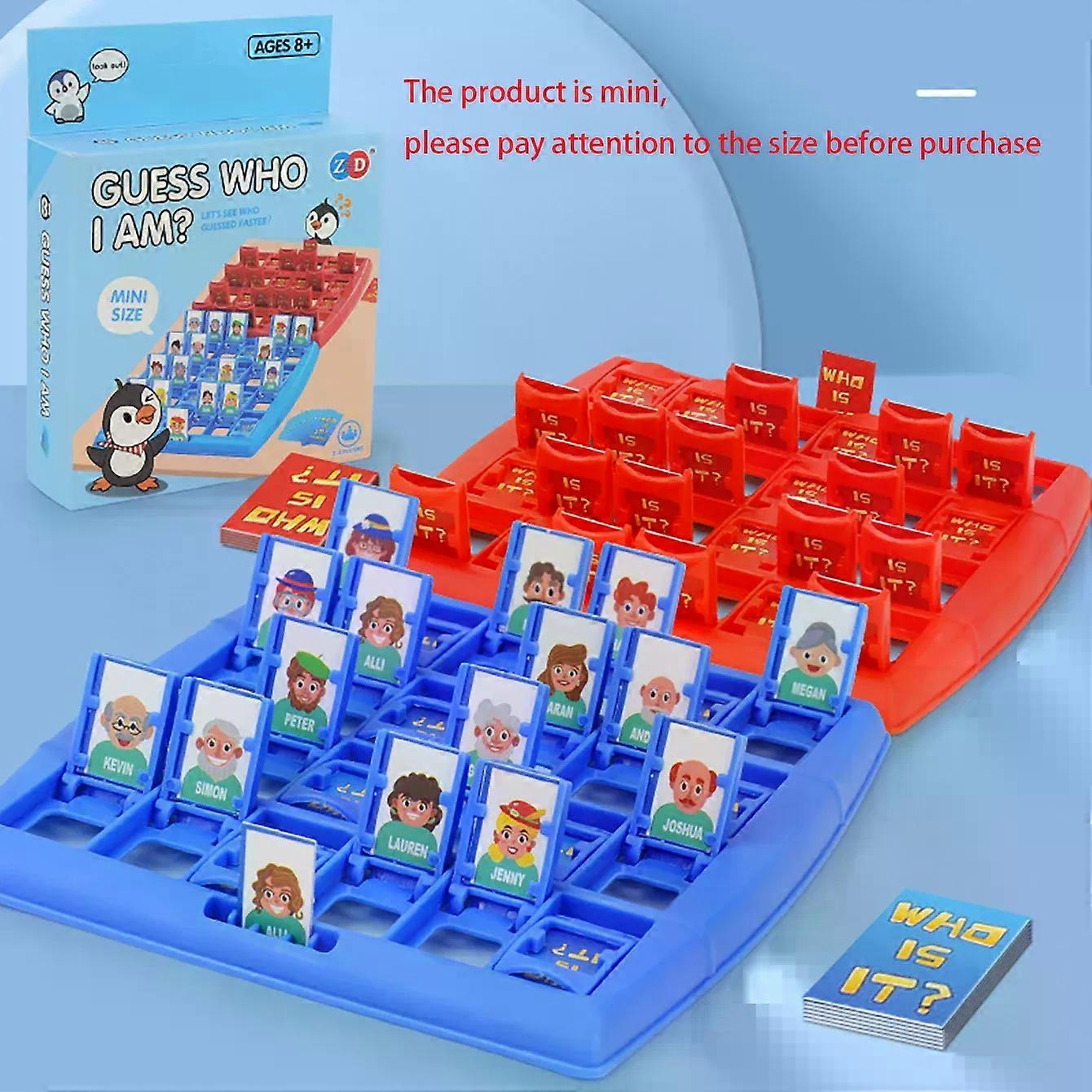 Family Guessing Board Game Who Am I Classic Toys Memory Training Parent Child Leisure Time Party Puzzle Games For Kids