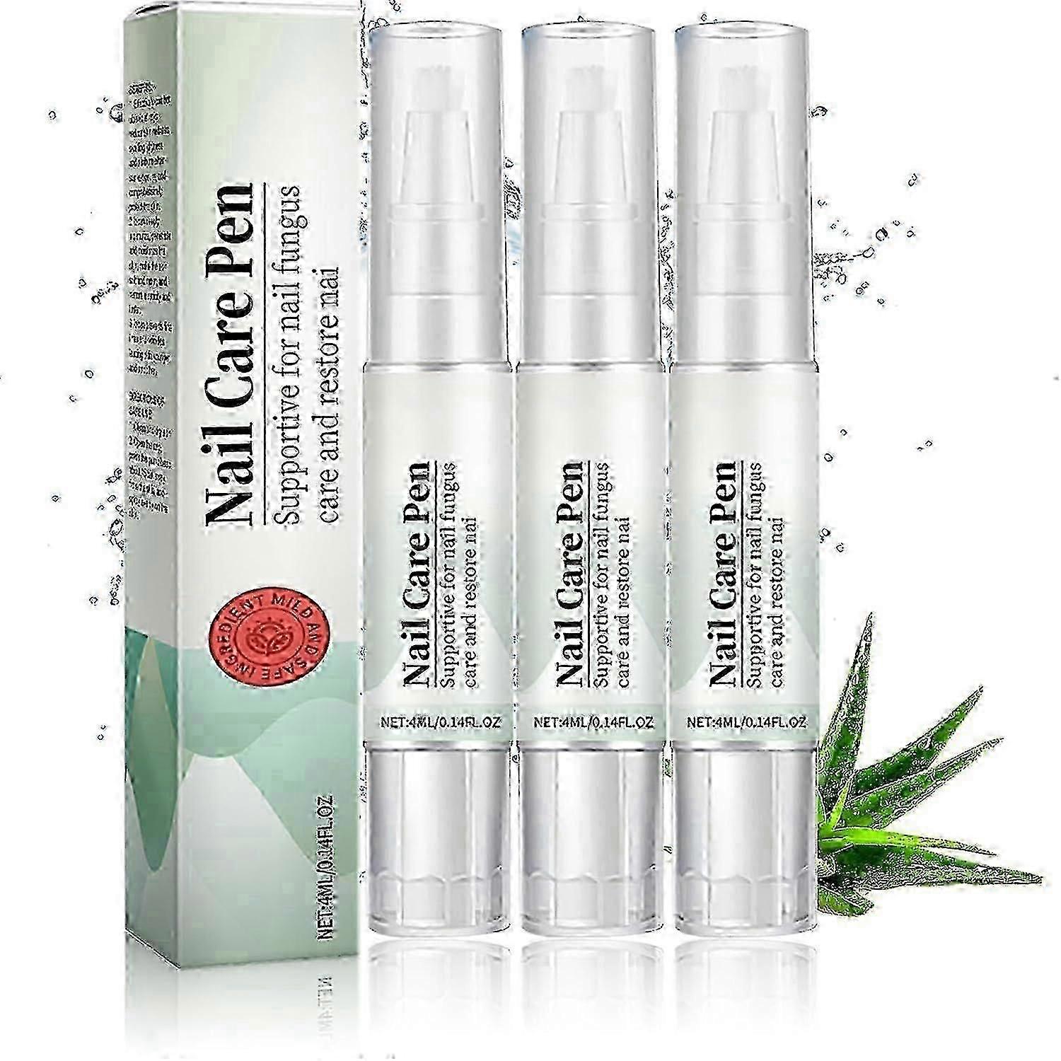 健康ネイルケアペン、真菌性爪感染症のための化粧品ケアを迅速かつ効果的に、手入れの行き届いた指の爪と足の爪にティーティーオイルビタミンで