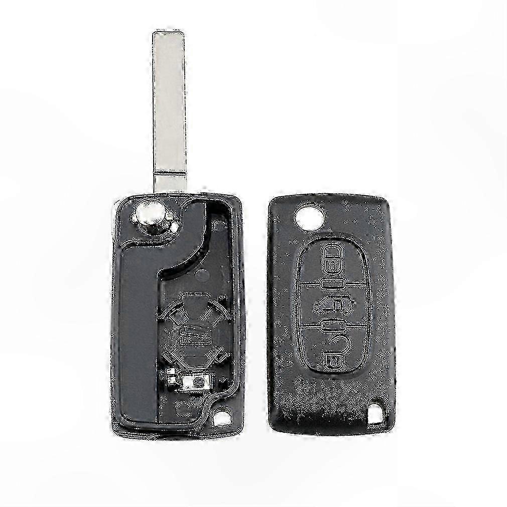 3-Button Key Fob Case for Citroen Berlingo and Peugeot Partner Compatible Remote Control Protector