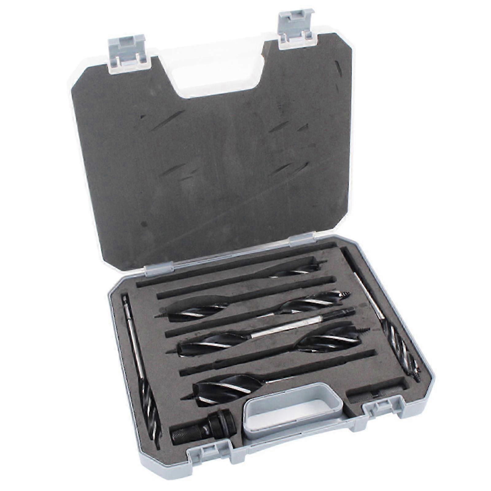 Woodworking Auger Drill Bit Sets Flute Auger Bit 10-25mm Wear Resistance HwyS