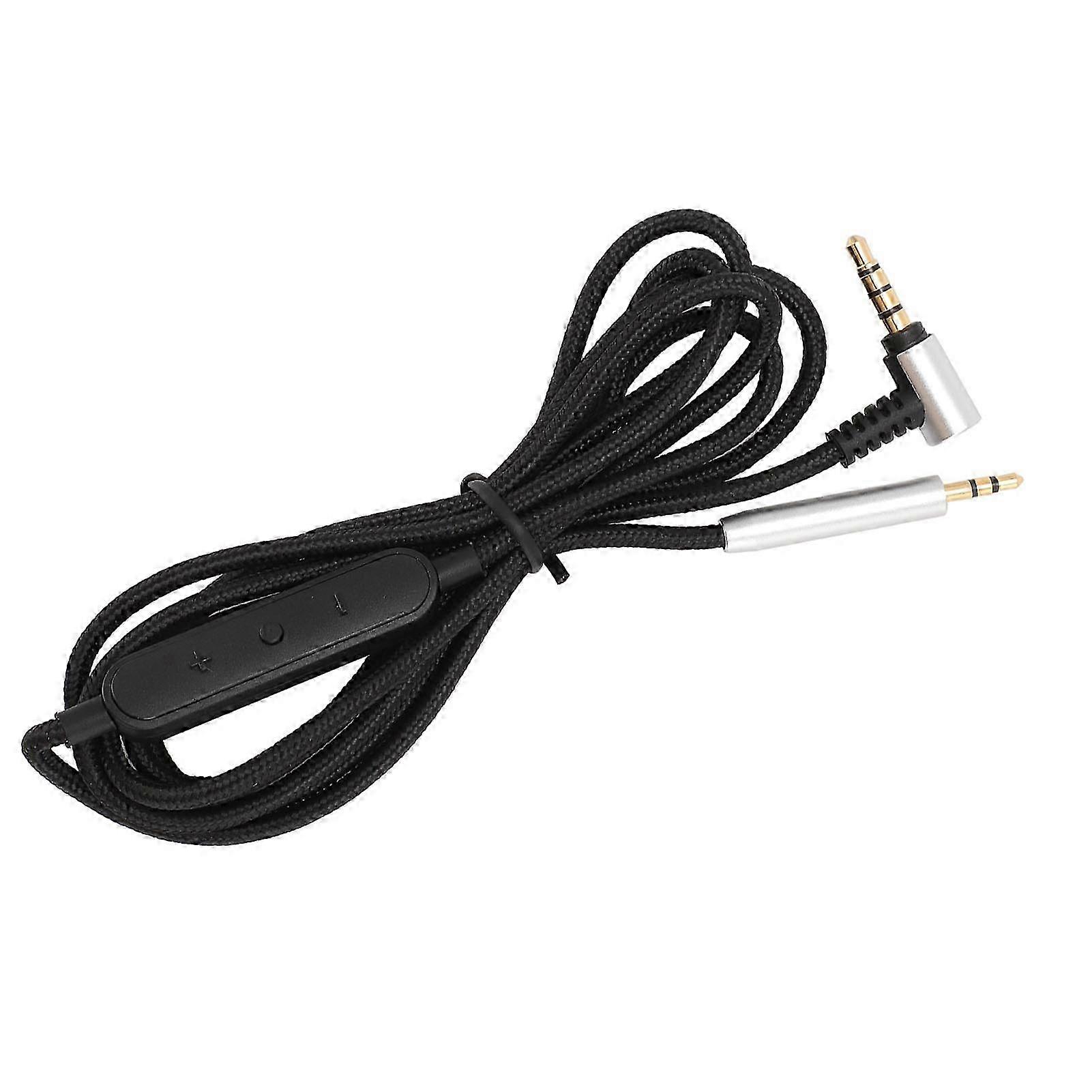 High-Quality Headphone Replacement Cable with Built-in Mic for Bose QC35II