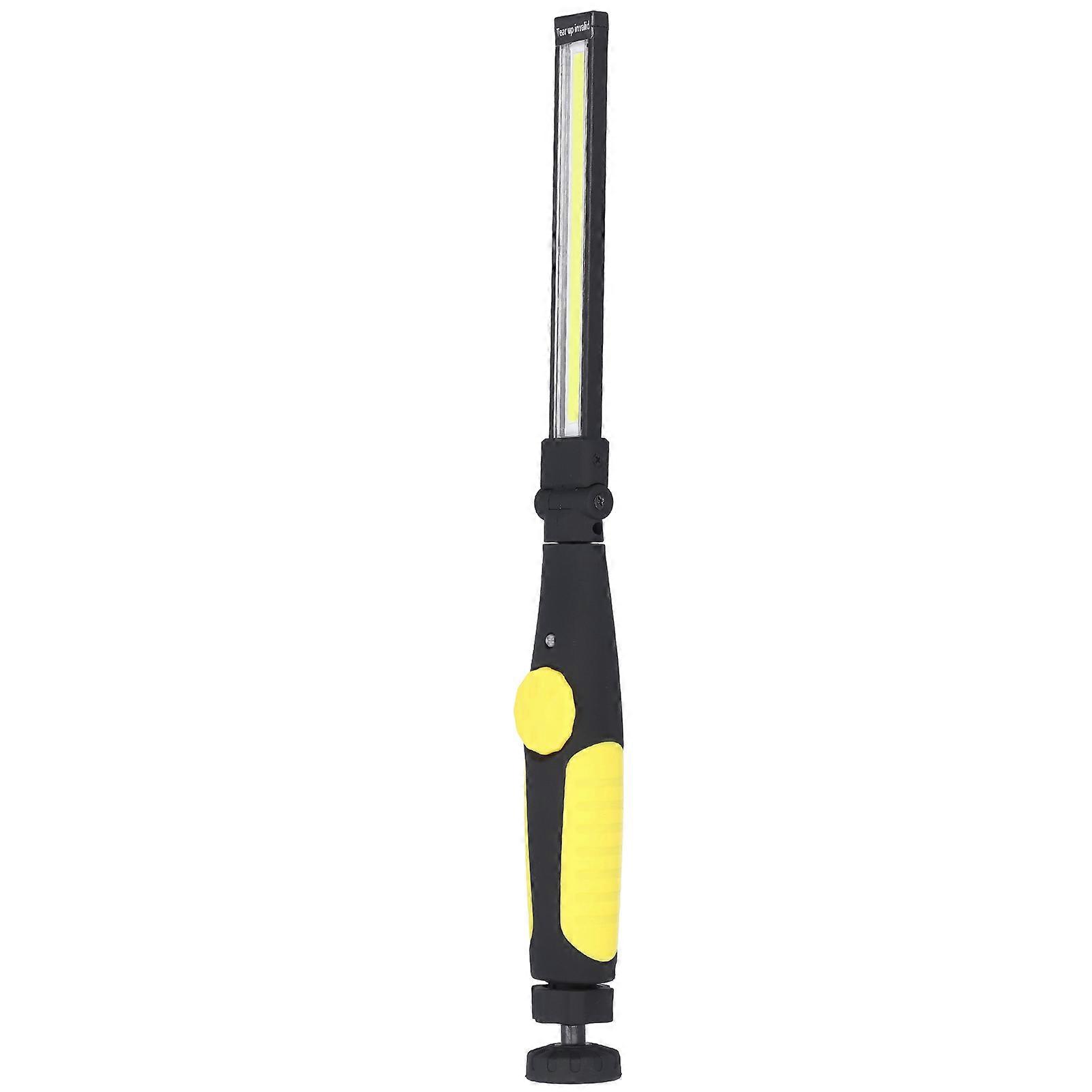 COB LED Work Light Rechargeable Magnetic Maintenance Lighting Emergency Yellow Handle