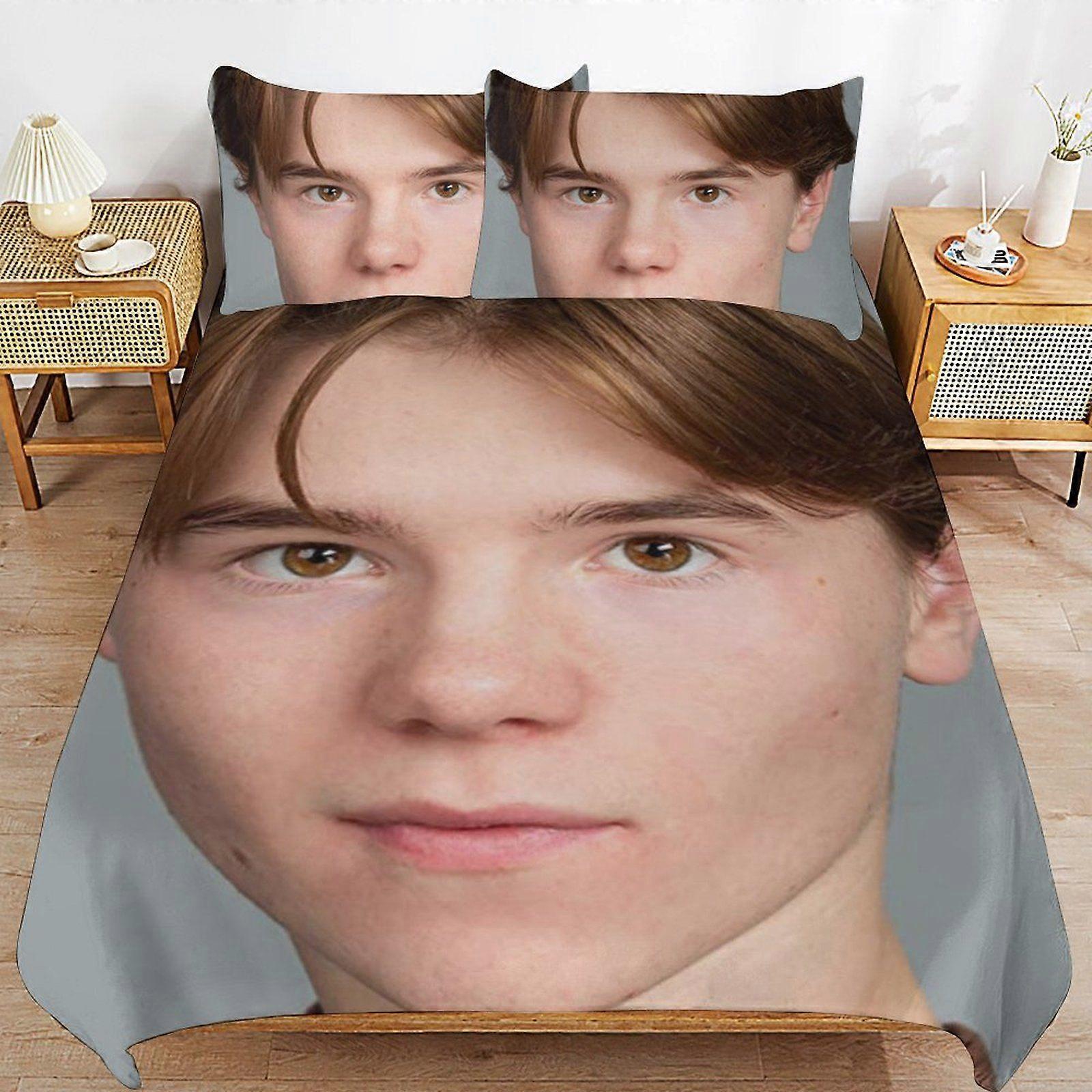 w230 Lars Edvin Folke Ryding Practical Zip Function Smooth Bedding Surface Soft Layer Duvet Cover Sets for Rest Night m230