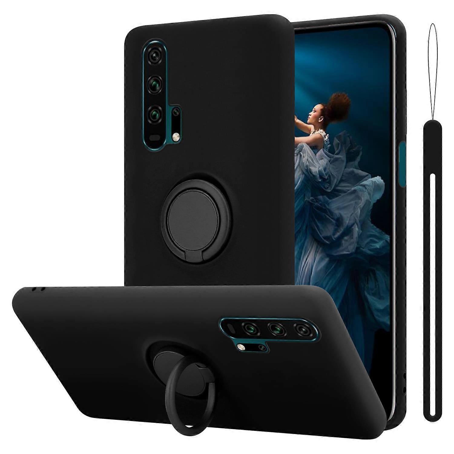 Προστατευτική θήκη Honor 20 PRO Θήκη TPU - Liquid Design με δακτύλιο