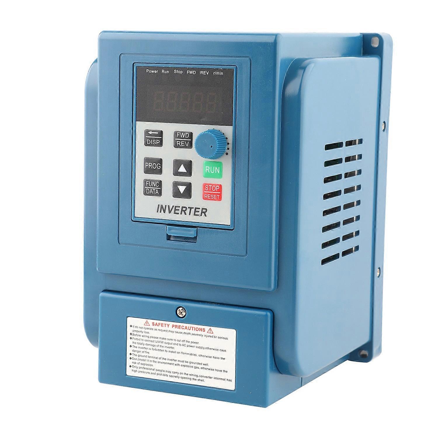 1pc 380VAC 3A Variable Frequency Drive VFD Speed Controller for 3-phase 0.75kW AC Motor