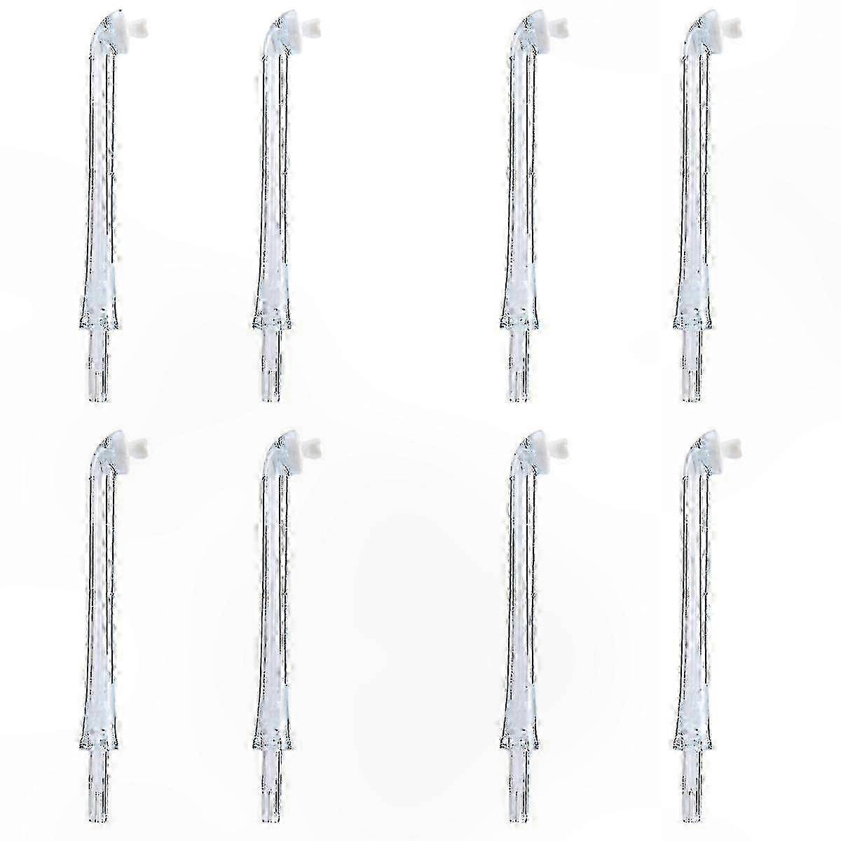 8-Pack Replacement Nozzles for AirFloss Oral Irrigator-Compatible with HX8331 HX8332 HX8340 Models