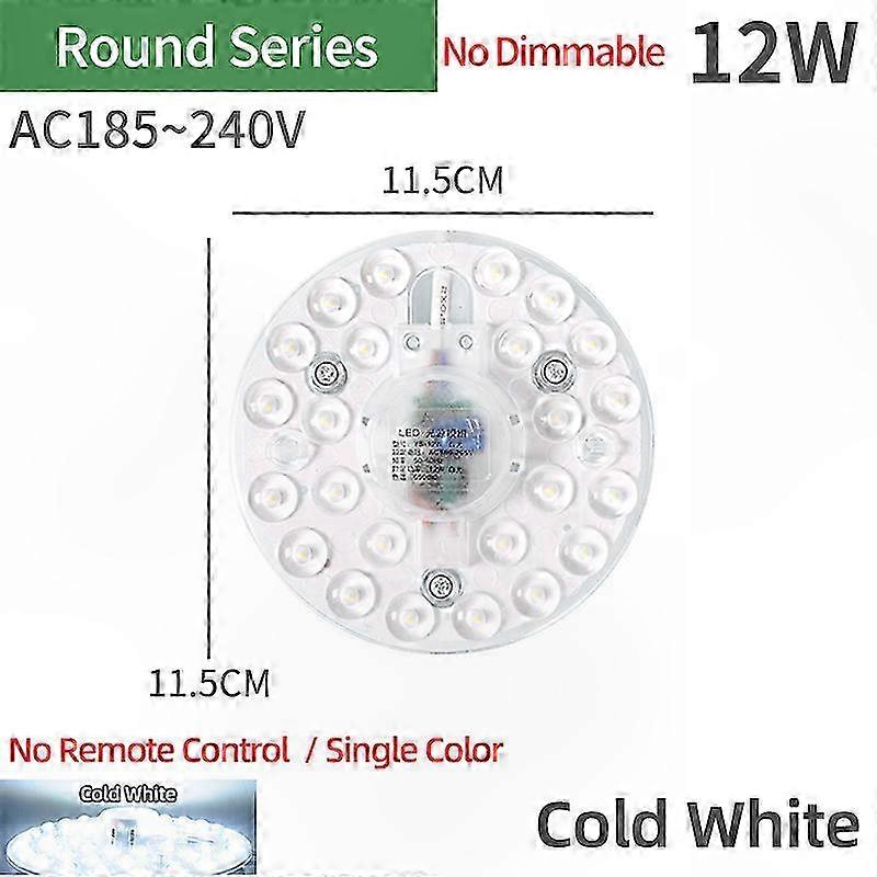 Dimmable Ceiling Lamp LED Module Replacement Ring Panel Light 12W-72W AC 240V Remote Control