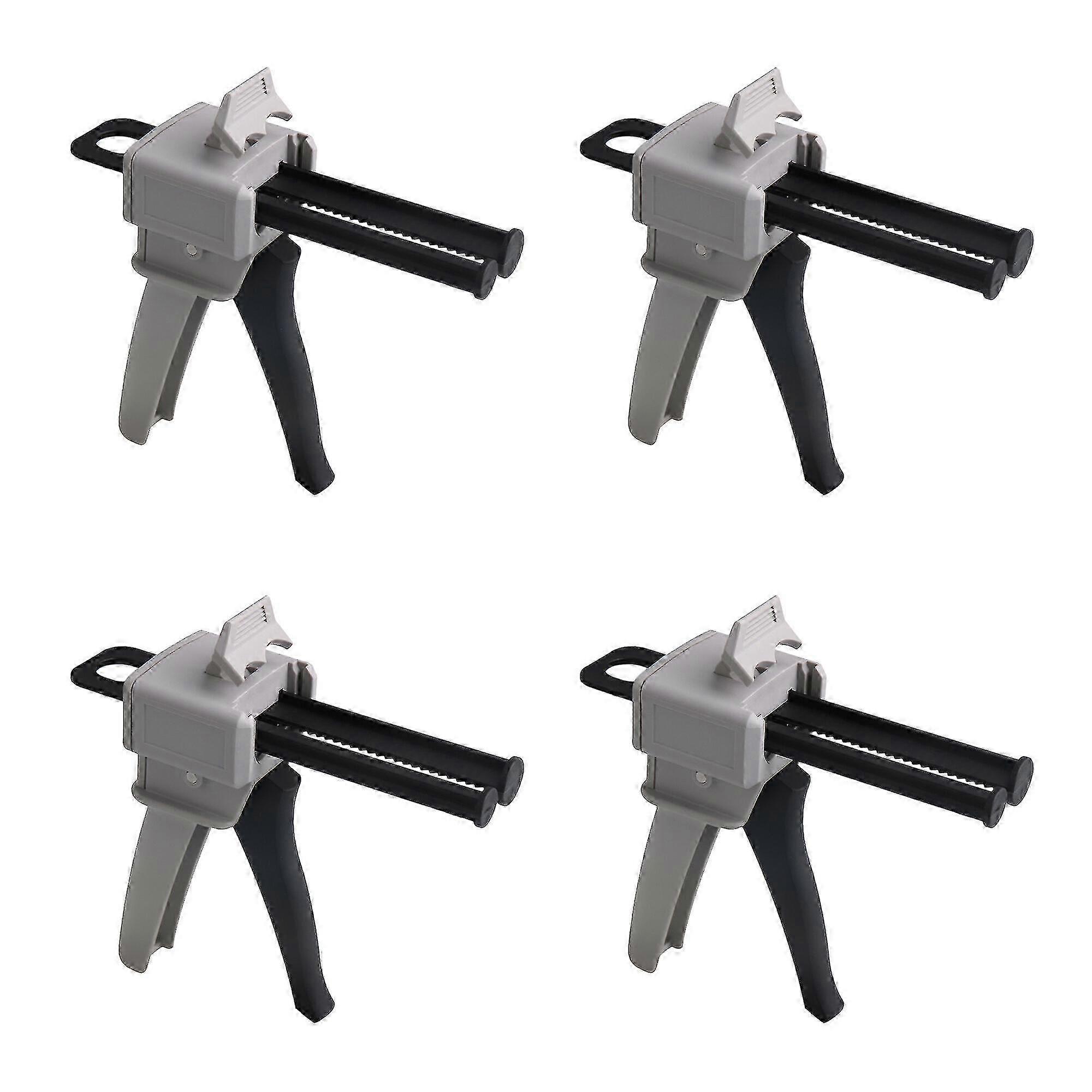 4 Pcs AB Glue Dispensing Tool for DIY Arts Project 1:1/1:2 50ml Capacity