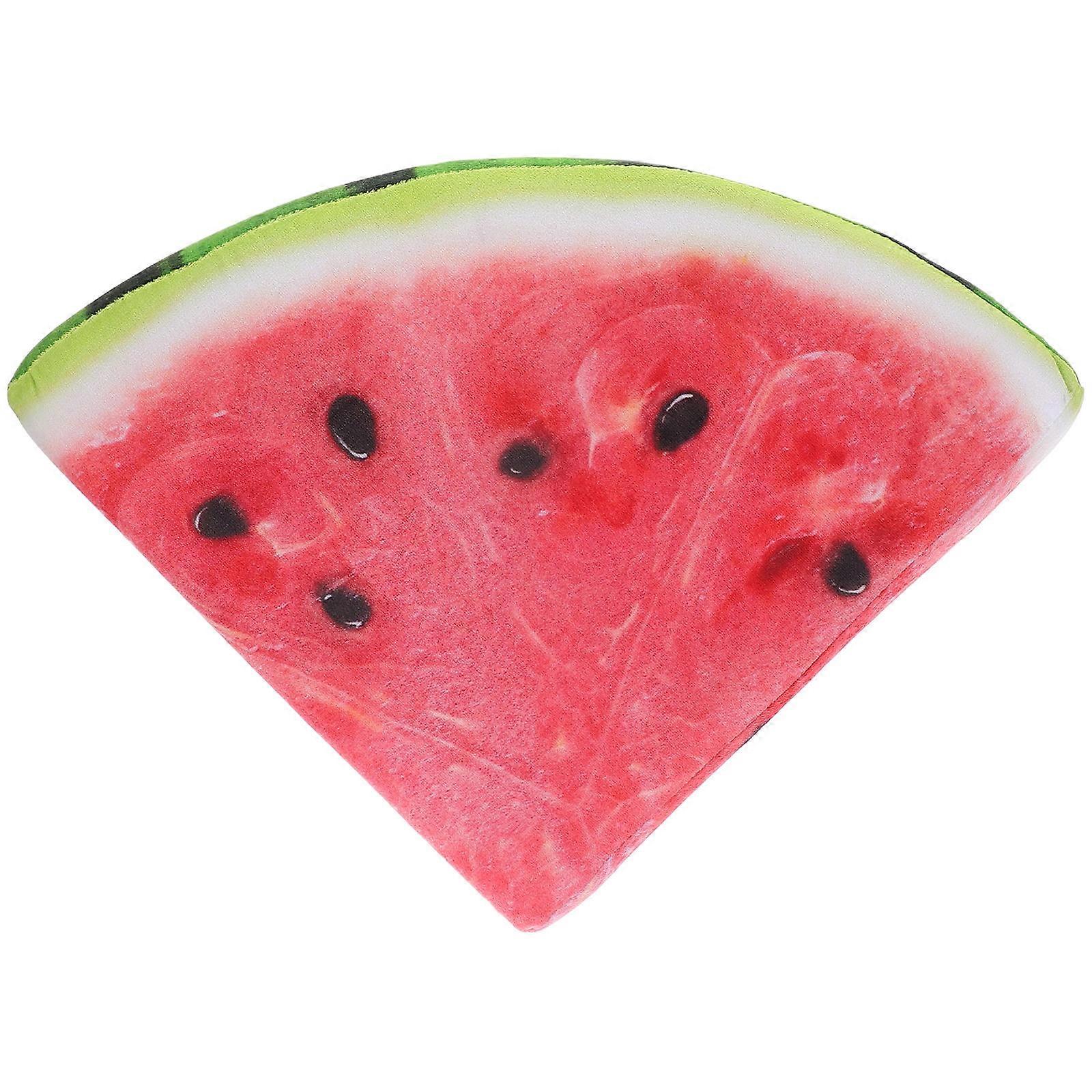 Creative Watermelon Plush Pillow for Home Decorative Stuffed Throw Pillow